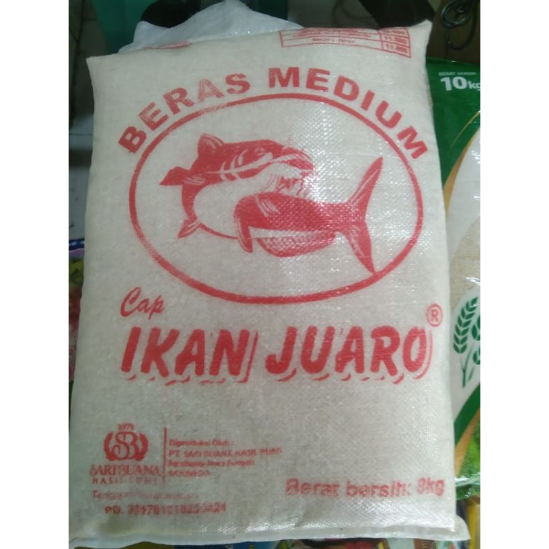 

[ 8 Kilogram ] Beras Cap Ikan Juaro