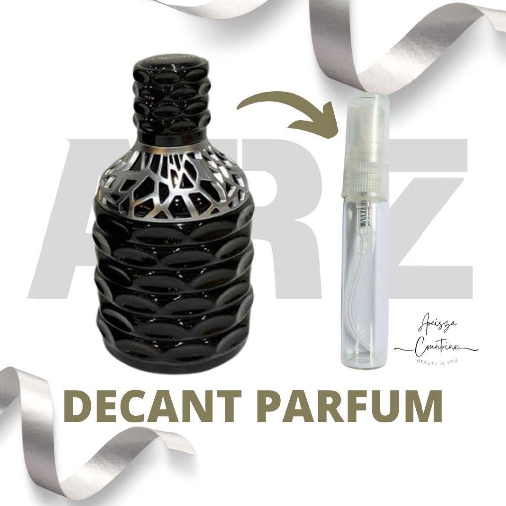 DECANT Burgundy NUIT INTENSE extrait de Parfum  BOTOL KACA