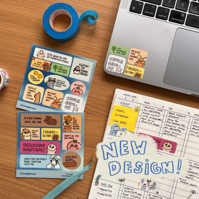 

Chasingdreams - Life Support by BTOB lyrics Sticker Sheet