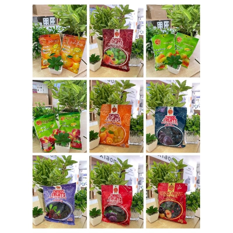 

Kids Days Aneka Manisan Buah Peach Prunes Orange Blackplum Waxberry Olive Candy