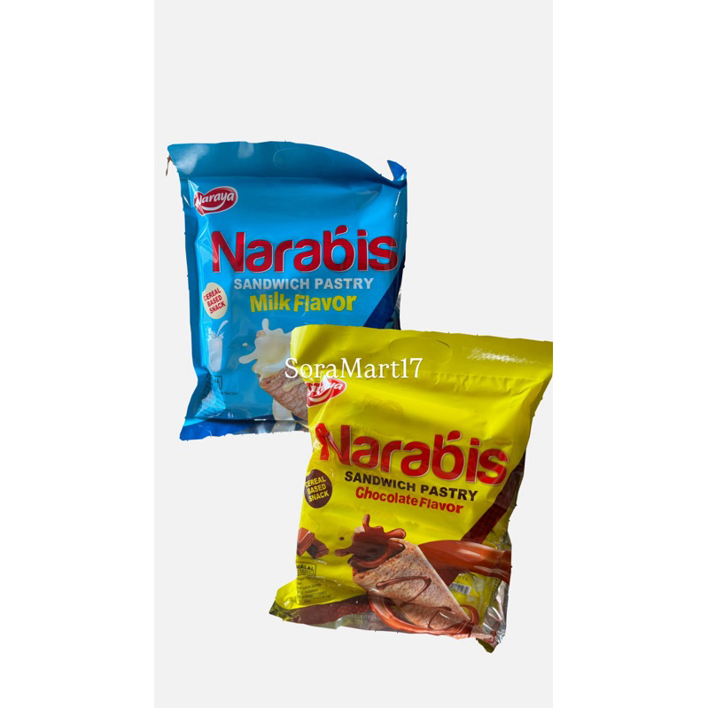

Narabis Sandwich Pastry 240gr Wafer Chocolate Milk