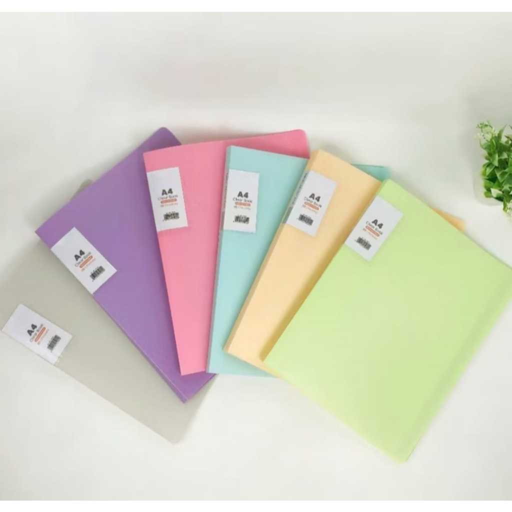 

CLEAR HOLDER CLEAR BOOK TOPLA A4 ISI 20 LEMBAR CH-222 6WARNA TERMURAH