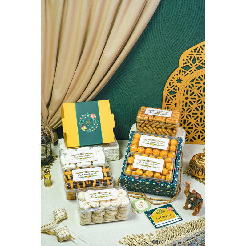 

HAMPERS LEBARAN IDUL FITRI 2025 / RAMADHAN / EID MUBARAK SET -DAISY- (ISI 2 TOPLES MIKA PANJANG)