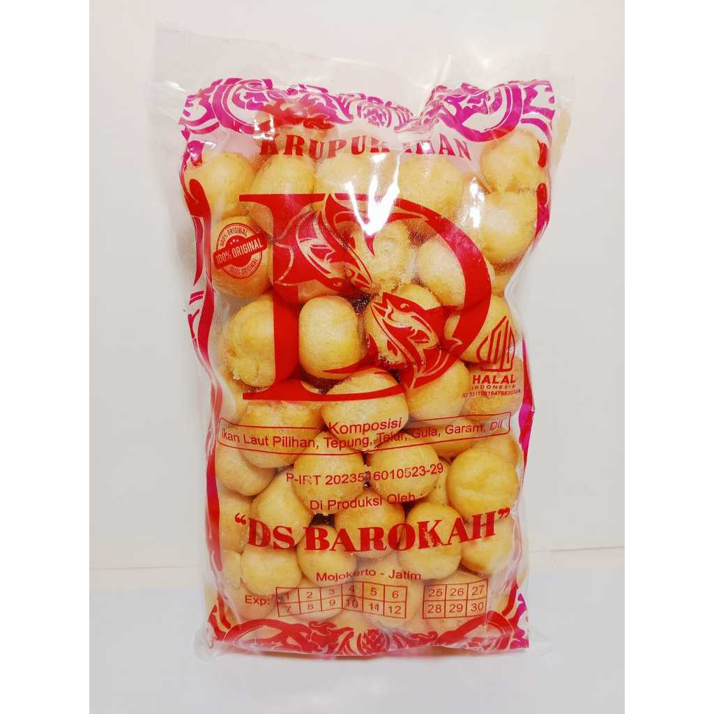

Krupuk Ikan DS Barokah Halal & Ori 230gr