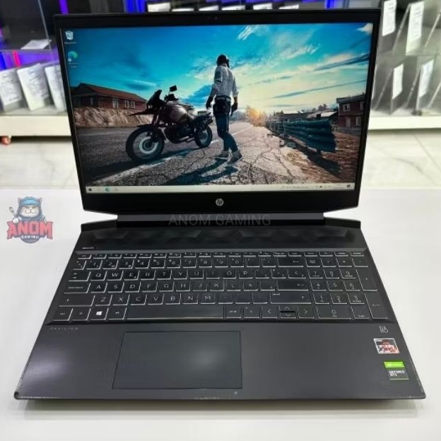 HP PAVILION GAMING 15 Ryzen 5-4600H GTX 1650 RAM 16Gb SSD 512Gb Fullset