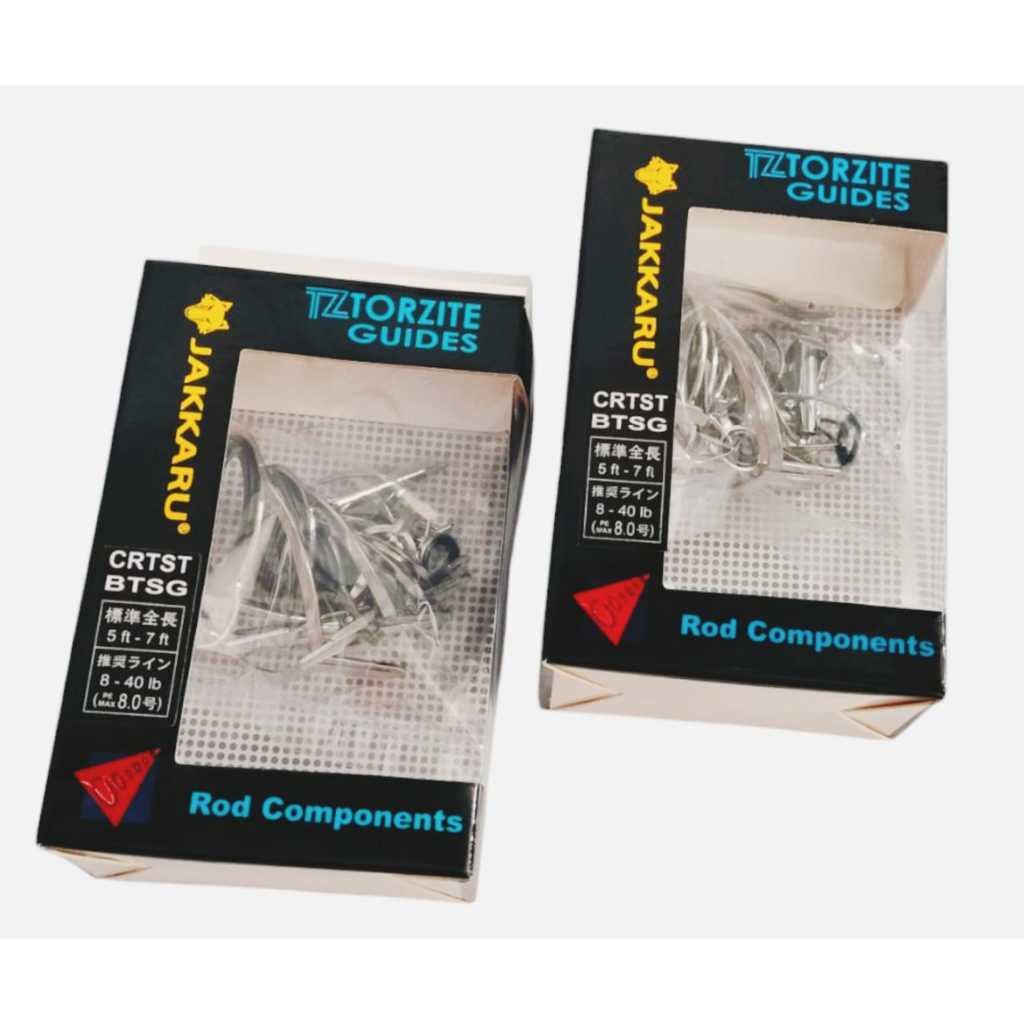 Ring Guide Set Lengkap Kaki 2  Mamarit Joran laut Jakkaru TORZITE Guides Model CRTST & BTSG