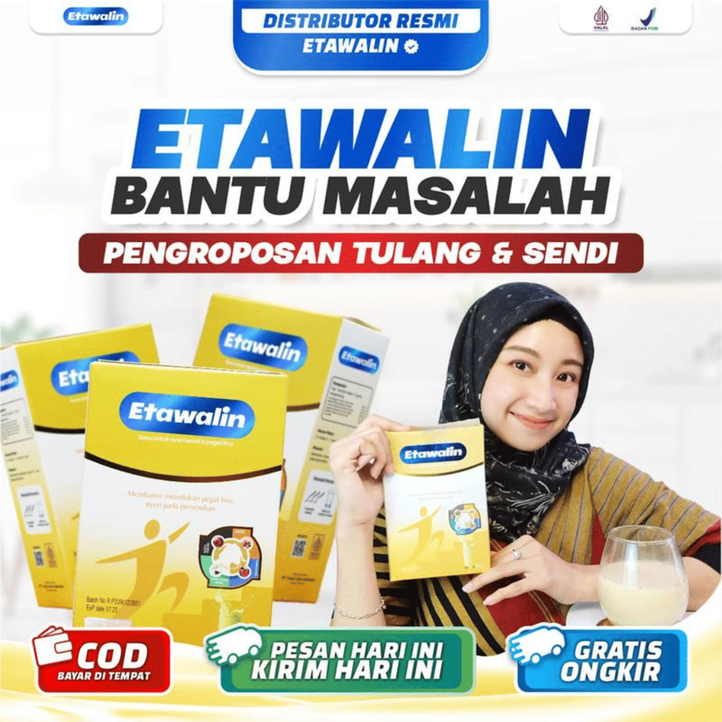 

3 Box ETAWALIN Original Susu Kambing Etawa Atasi Nyeri Sendi Dan Tulang
