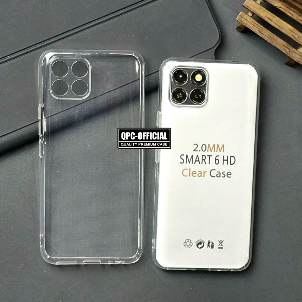 Case Infinix Smart 6 HD Infinix Smart 6 Clear Infinix Smart HD Case Bening 2.0mm Softcase Clear Case