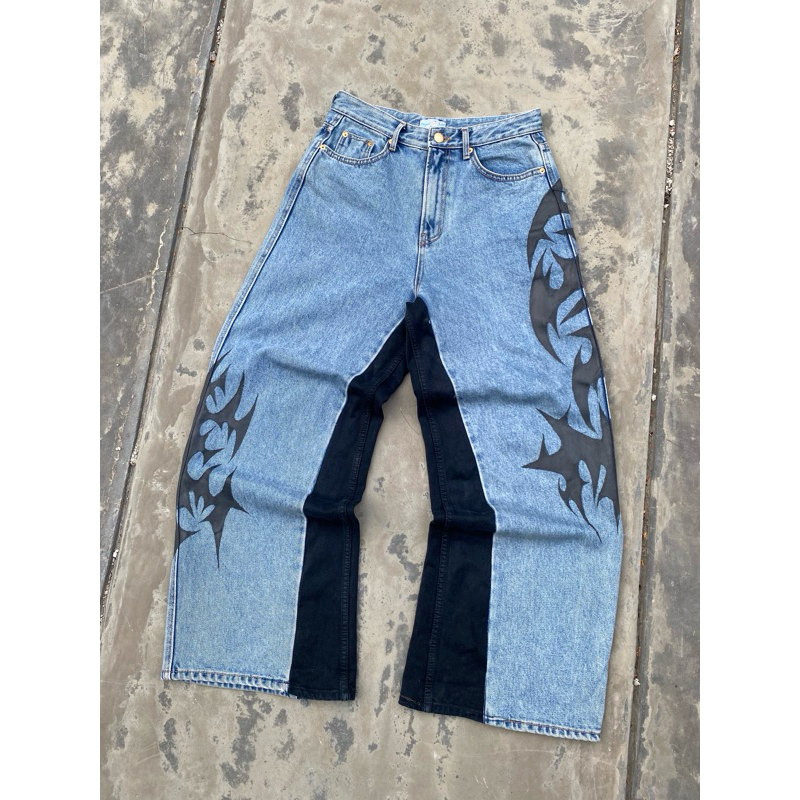 reworked baggy jeans arcanistville