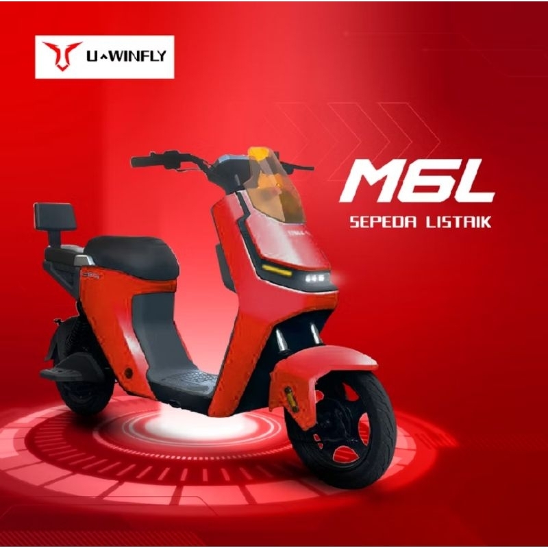 Sepeda Listrik Uwinfly M60L / M60 Lithium (New) 600 Watt