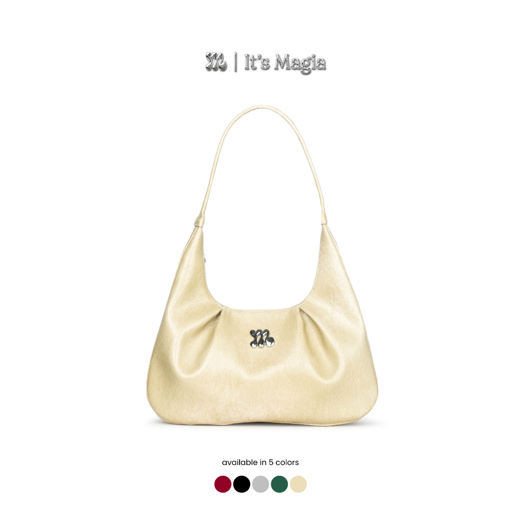 MAGIA Anya Bag Shoulder Bag Leather Ivory
