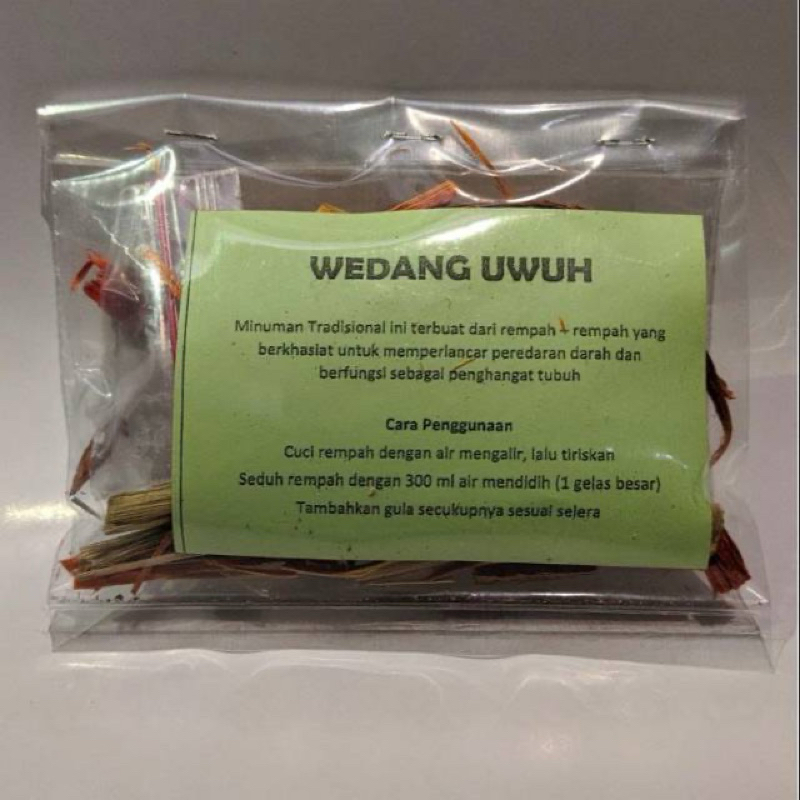 

Wedang Uwuh (Sudah termasuk jahe & gula batu)