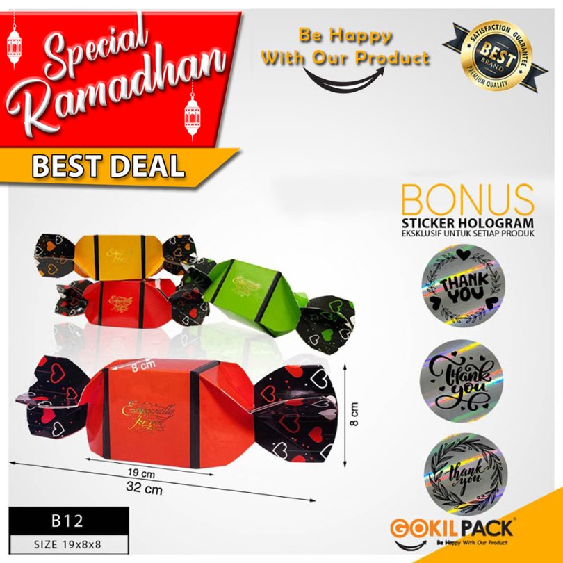 

Kotak Kado | Kotak Hadiah | Kotak Souvenir | Ivory | Murah 5 pcs 32x19x8 I B12