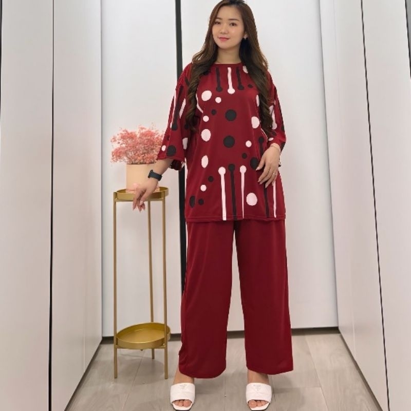 BAJU ONE WAN ON SET DAILY O0TD Setelan Jumbo Wanita LD135
Oneset Oversize Modern Sr1991
