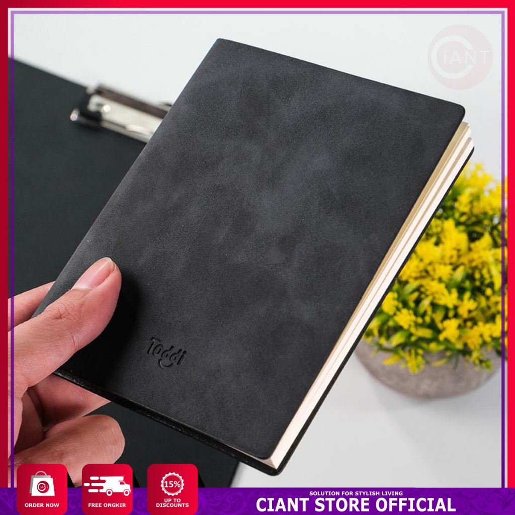 

BUKU CATATAN JURNAL PORTABLE NOTEBOOK DIARY TANDA PEMBATAS MINIMALIS