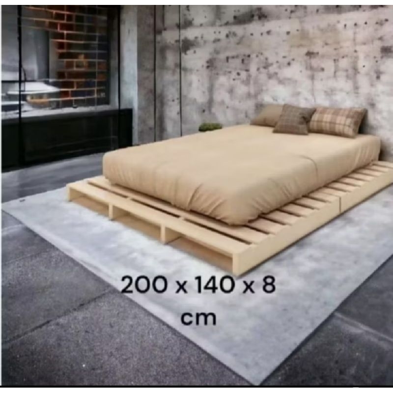 Dipan kayu 120x200 /Dipan minimalis /Tatakan kasur /Alas tempat tidur