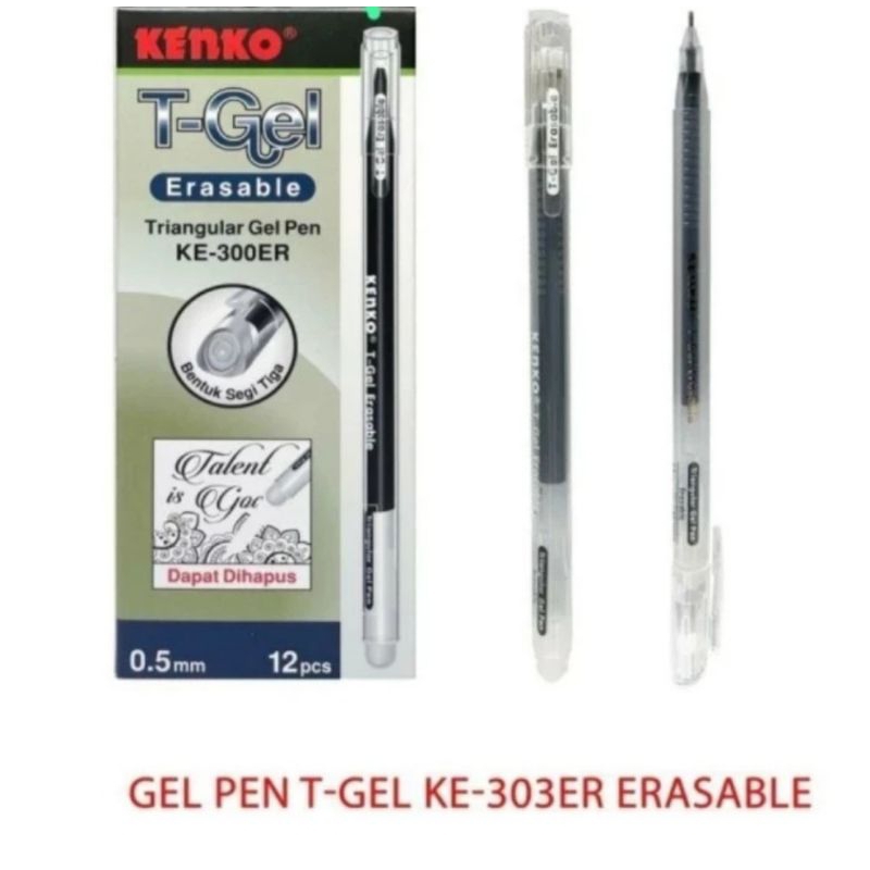 

Kenko Gel Pen KE-303 Eraseable / Bisa dihapus