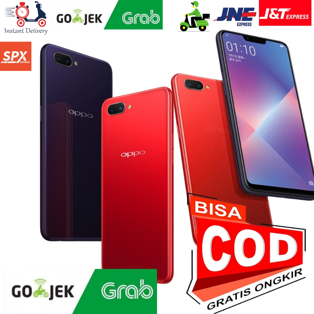 HP BARU OPPO A3S RAM 6/128GB NEW GARANSI 1 TAHUN