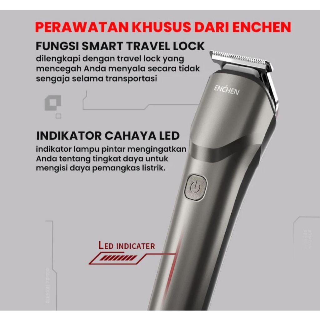 XIAOMI  Enchen Beardo 2/ alat cukur rambut,janggut, dan tubuh