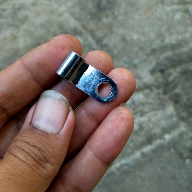 Plat Klem Chrome Selang Pembuangan Mangkuk Mangkok Mangkok Karburator Supra Grand Garuda Bangau Toss