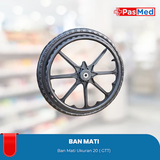 BAN MATI UKURAN 20 KURSI RODA/BAN KURSI RODA UKURAN 41 CM DAN 42 CM