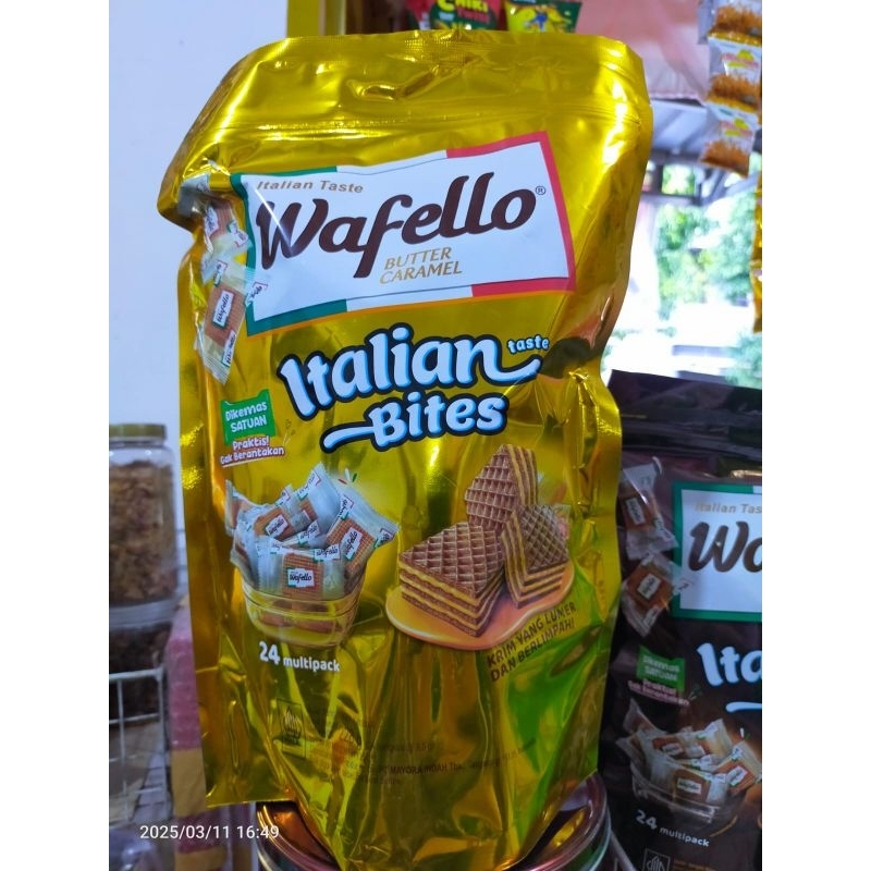 

WAFELLO WAFER ITALIAN BUTTER CARAMEL POUCH