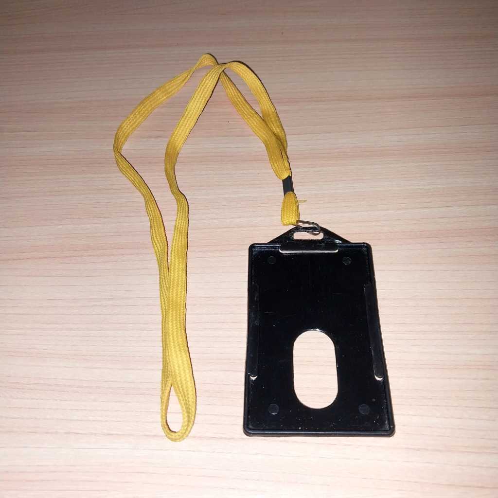 

Lanyard Name Tag Id Card Holder Plastik + Tali