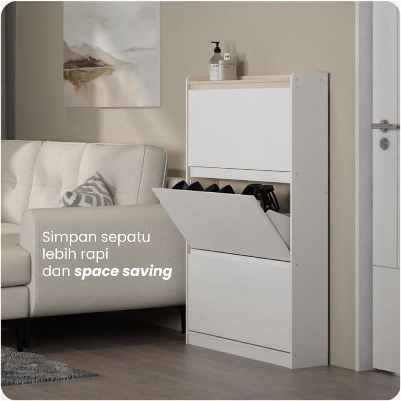 rak sepatu hiro sr 80 pira