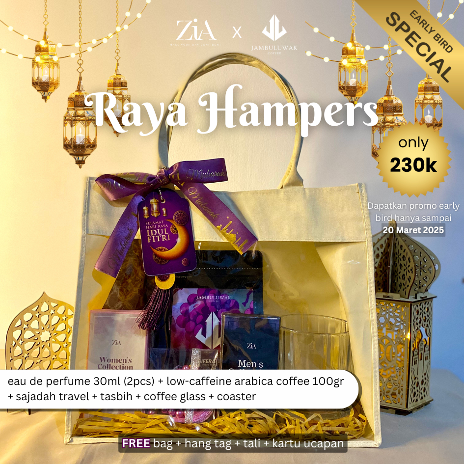 

HAMPERS SPESIAL RAMADAN JAMBULUWAK COFFEE X ZIA PERFUME