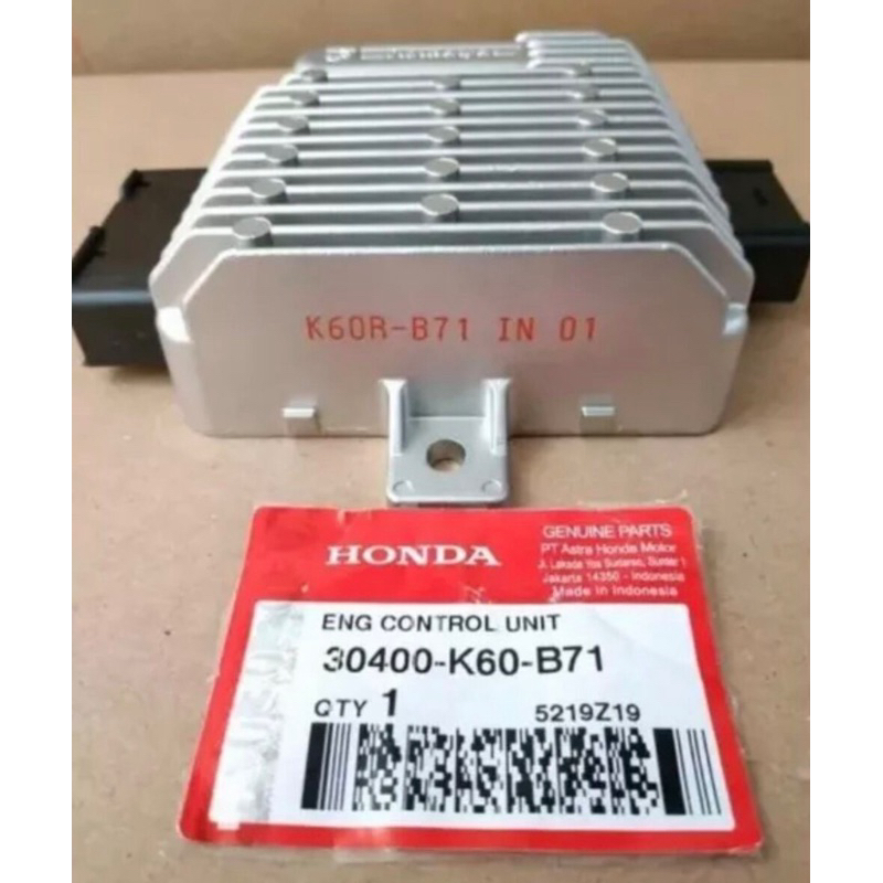 ECU ECM VARIO 125 LED NEW VARIO 150 HONDA K60R-B71- IN 01 30400-K60-B71
