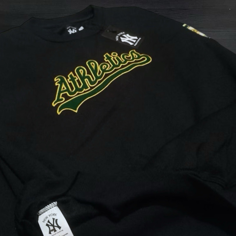 Crewneck mlb newyork athletica sweater casual pria athletica sweatshirt athletica