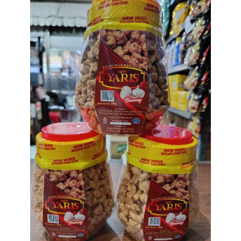 

YARIS KACANG TELUR BAWANG 300gr