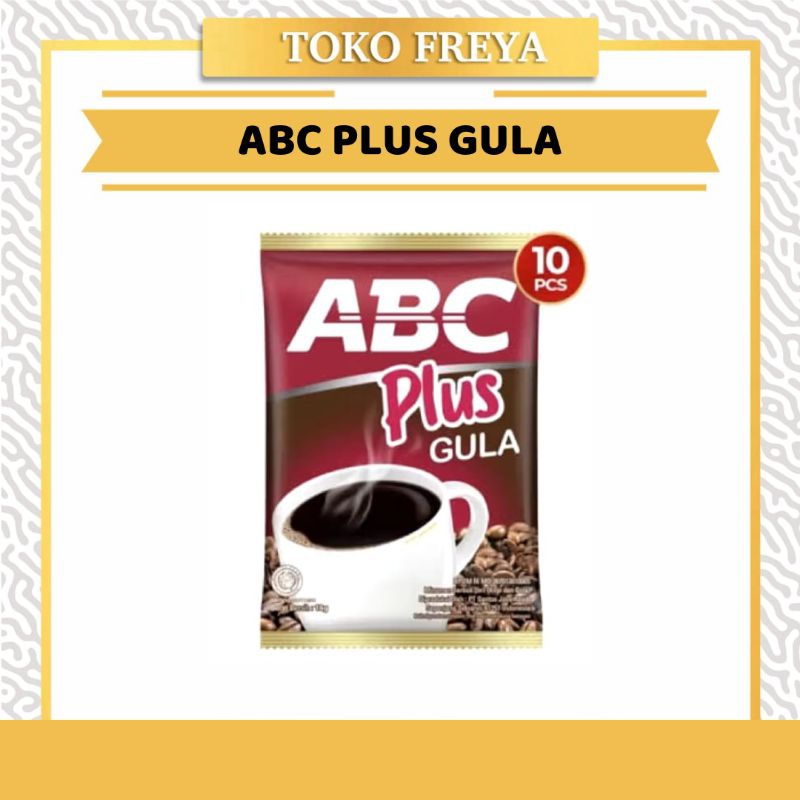 

Kopi ABC Plus Gula 18gr Renceng Isi 10 Sachet Kopi + Gula Kopi Instan Kopi 2in1