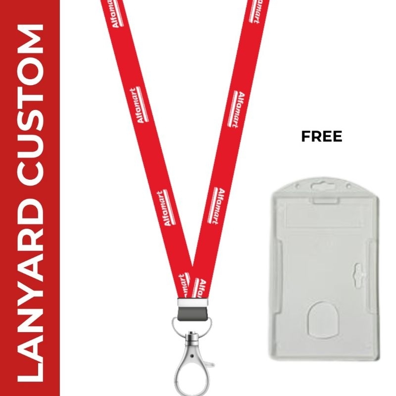 

CUSTOM LANYARD DESAIN ALFAMART
