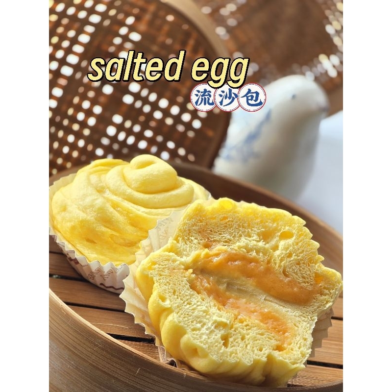 

Bakpao labu telur asin / bakpao pumpkin salted egg