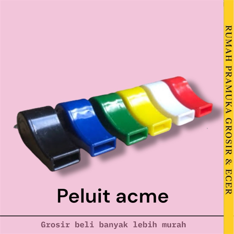 Peluit Acme / Peluit Pramuka Peluit Putih Peluit hitam Peluit Wasit / Peluit Pramuka
