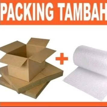 

Packing tambahan Kardus (wajib)
