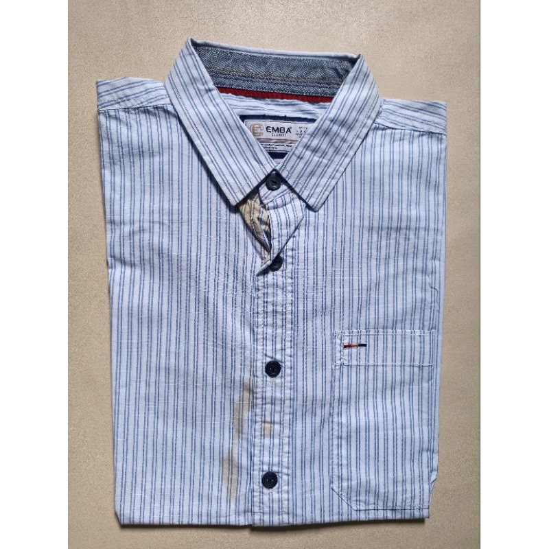 Kemeja Emba Lengan Pendek/ Kemeja Atasan Pria/ Kemeja Murah Cowok