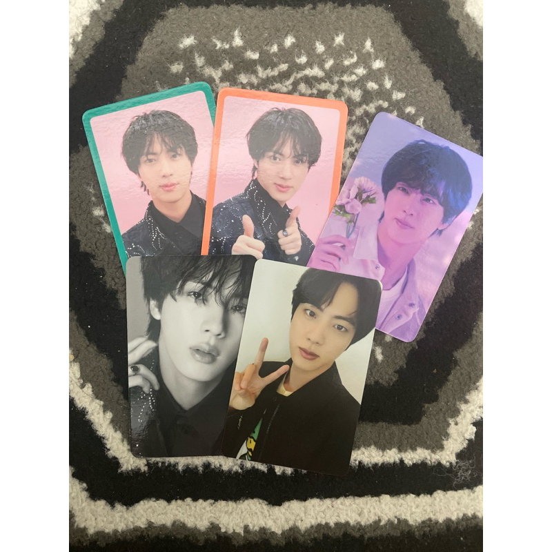 PHOTOCARD OFFICIAL DICON BTS JIN JIMIN