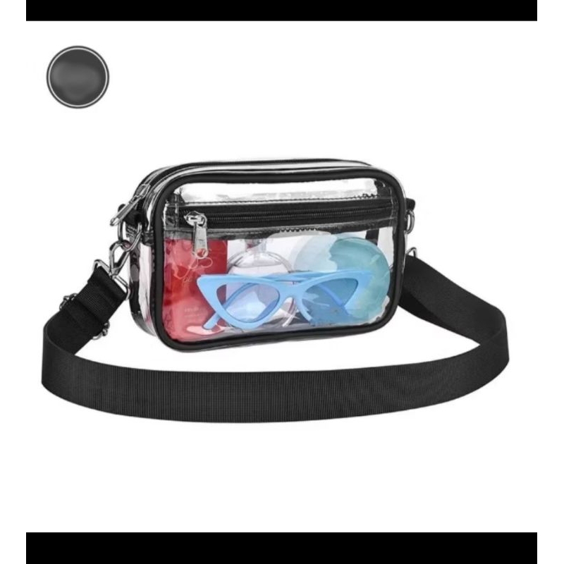 SWR.TAS SELEMPANG BAHU TRANSPARAN WATERPROFF/Tas selempang pria dan wanita