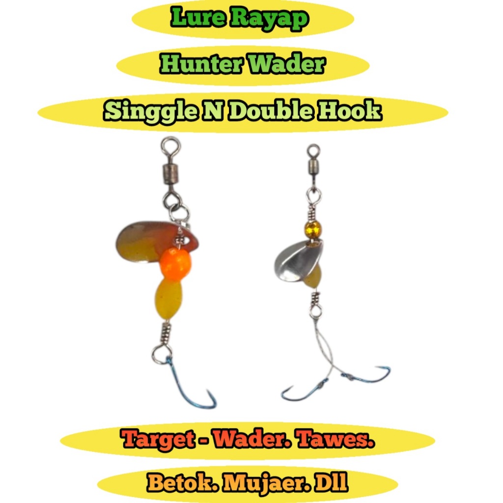 Umpan Mancing LARON dan RAYAP LURE umpan Mancing micro casting