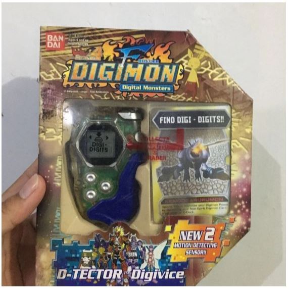 Bandai Digivice Digimon Frontier D'Tector Version 2 Clear Blue Koji