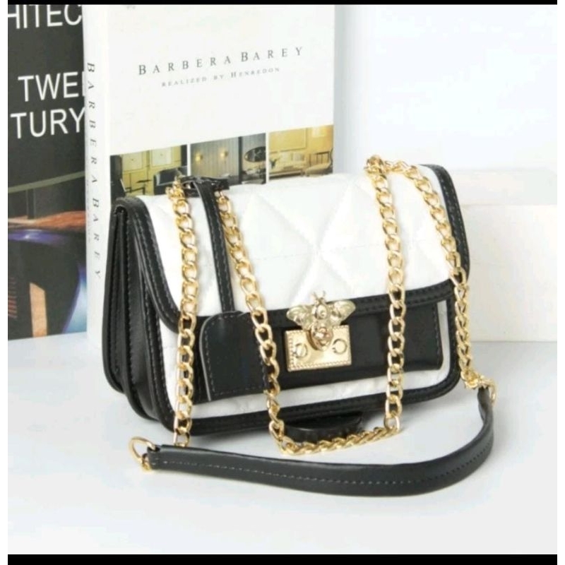 TAS WANITA SELEMPANG TALI 2MACAM TENTENG IMPORT KOREA