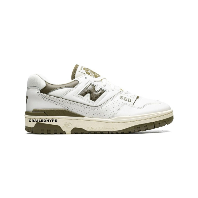 NB 550 x Aime Leon Dore Olive | BB550AD1 (100% Original Resmi)