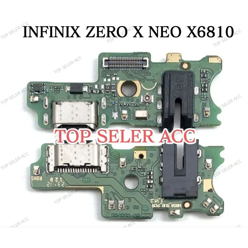 Infinix Zero X NEO X6810 Flexibel Konektor Papan Cas+Mic Infinix Zero X NEO X6810 Original