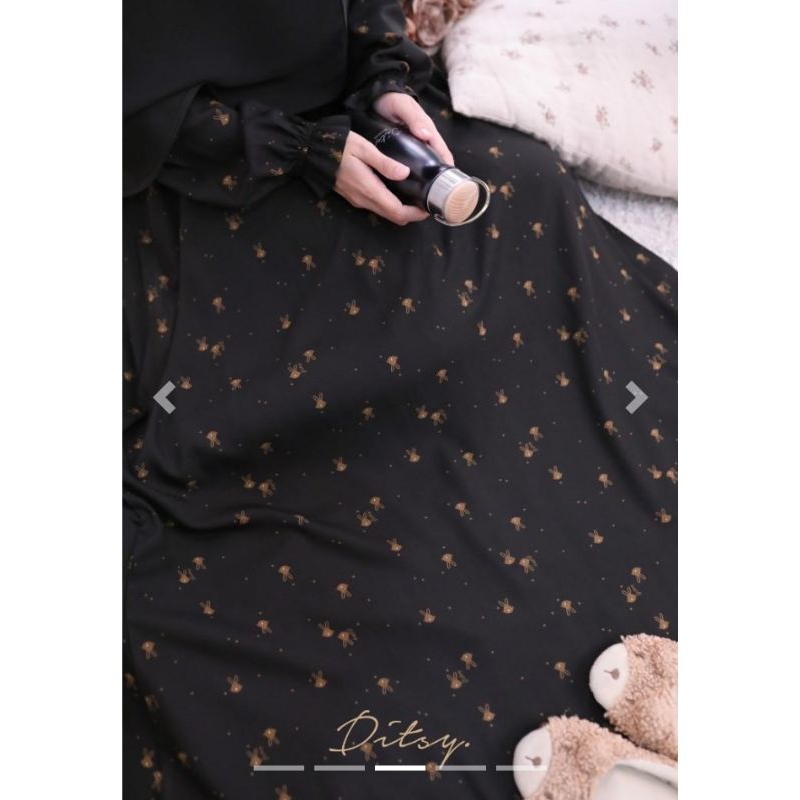 ❗❗BEST SELLER DITSY❗❗DITSY MARET❗BUNNY SABLE BLACK❗LITTLE DITSY❗LITTLE TENNA PEACH