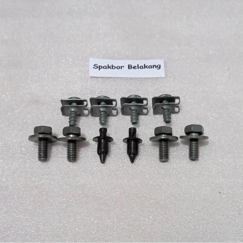 Baut Full Set Cover Bodi Body Spakbor Belakang Yamaha Fino 115 PGM-FI