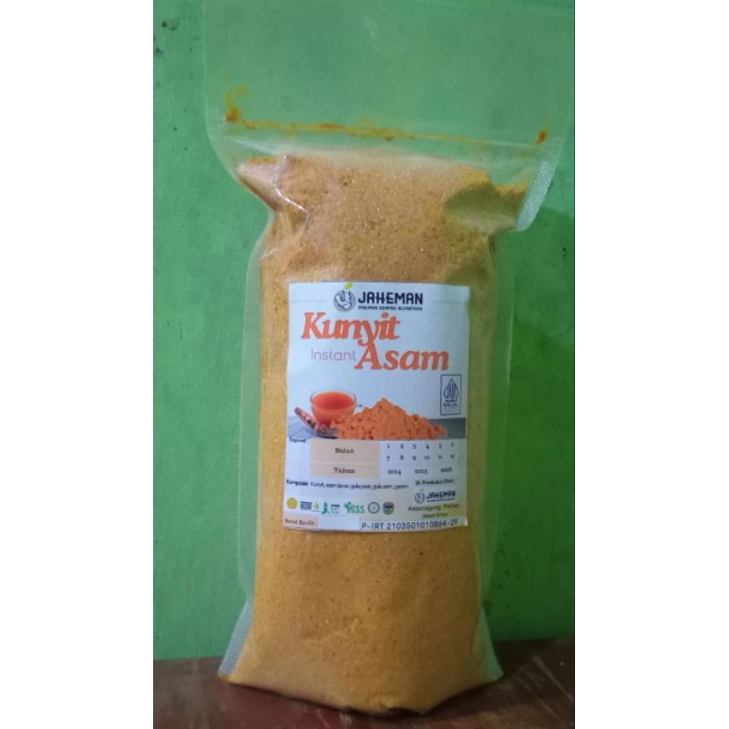 

Kunyit asem instant jaheman