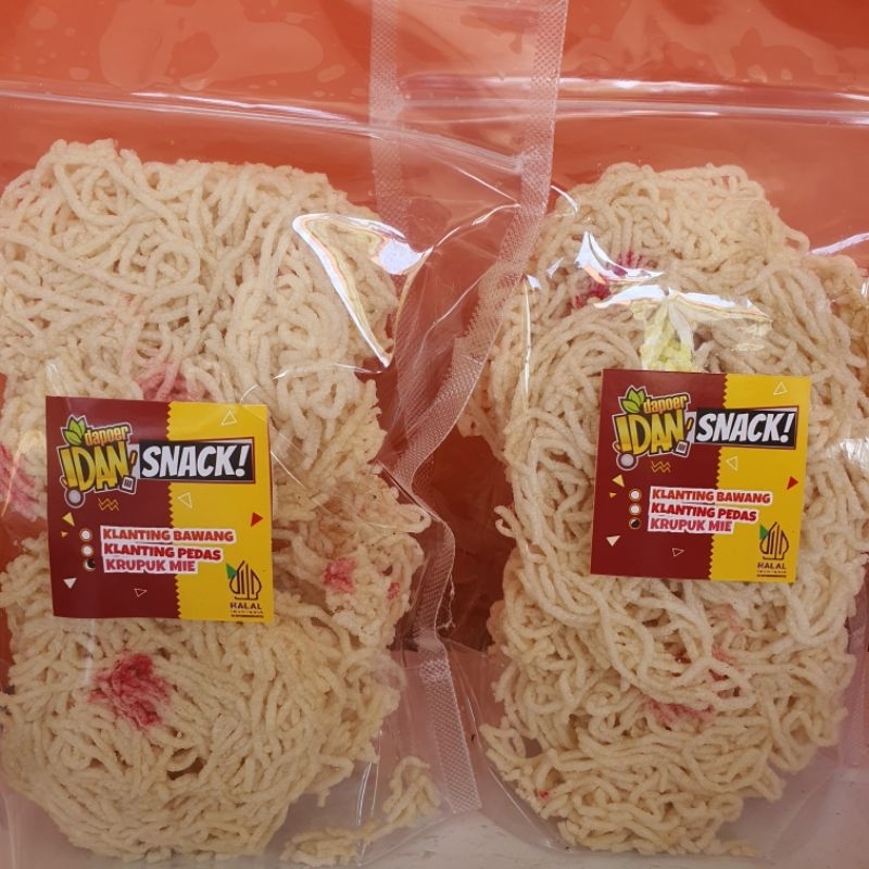 

krupuk mie goreng / mireng / kerupuk mi keriting / singkong putih