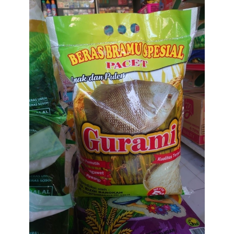 

Beras Bramu | Beras Pacet | Beras Gurami 5 Kg